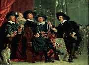 Bartholomeus van der Helst Governors of the archers' civic guard, Amsterdam oil painting reproduction